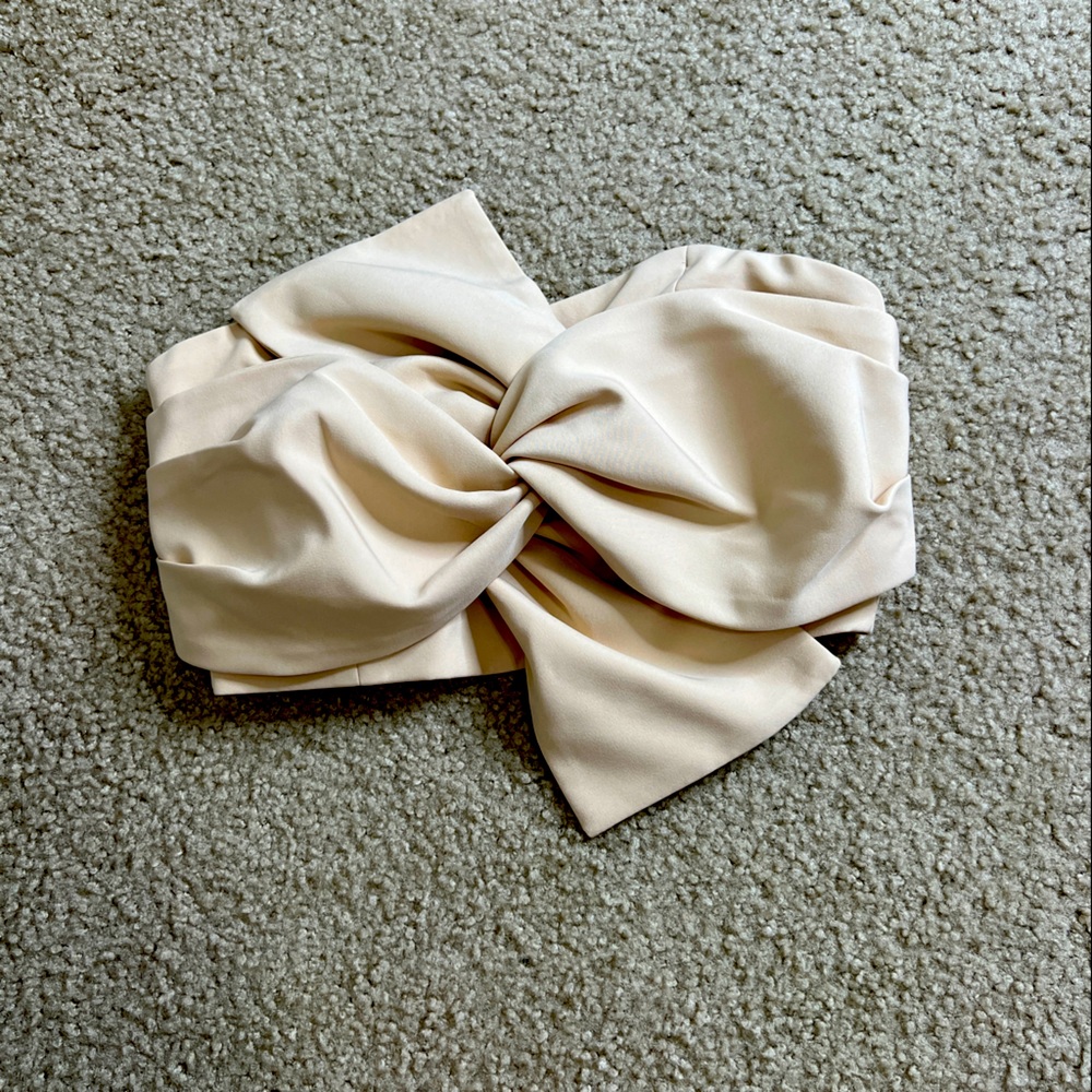 CHICWISH Sweet Knot Bustier Tube Top